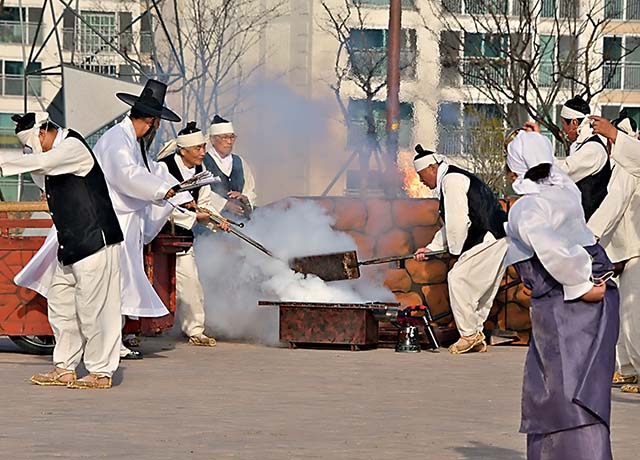 울산 쇠부리소리 보존회 사진