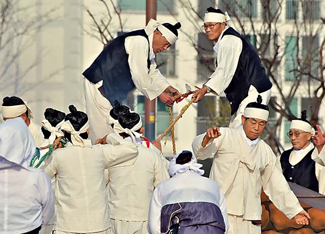 울산 쇠부리소리 보존회 사진